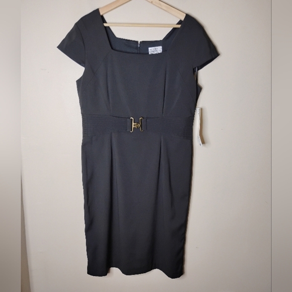 NWT Chancelle Women’s Dress Size 12 OfficeFeminine Special Occasion Midi - Picture 5 of 12